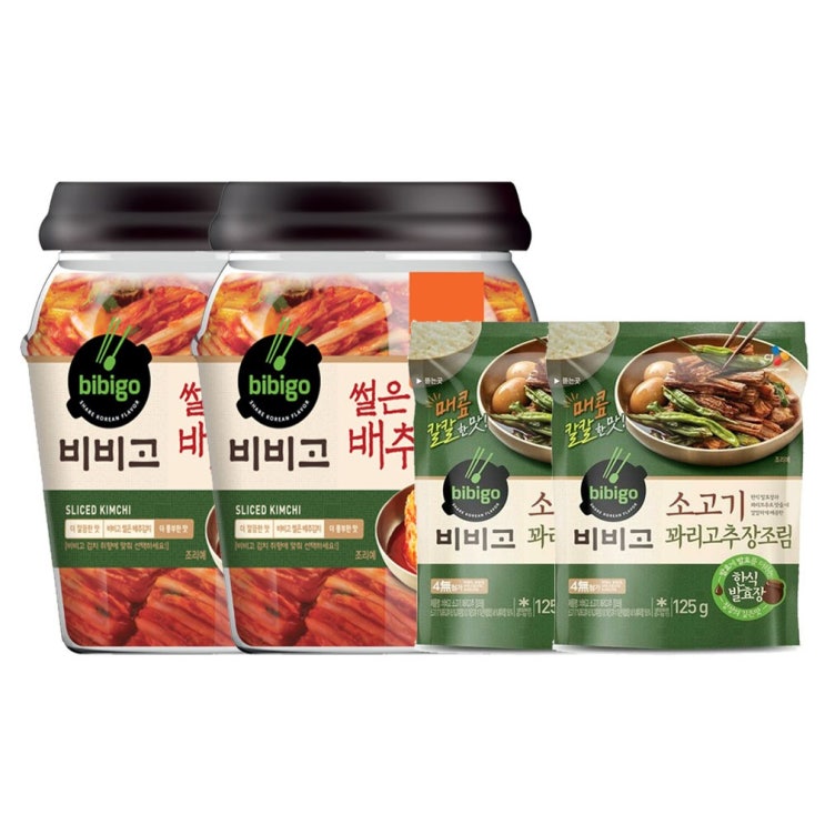 인기있는 (냉장)비비고 썰은배추김치더풍부(용기)500gx2개+소고기꽈리고추장조림125gx2개, 1세트 좋아요 인기있는 (냉장)비비고 썰은배추김치더풍부(용기)500gx2개+소고기꽈리고추장조림125gx2개, 1세트 좋아요