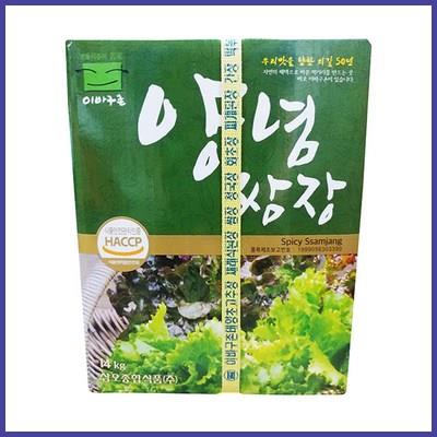  이바구촌 양념쌈장 업소용식자재 덕용 말통 14kg 믿고 사는 쇼핑 정보 