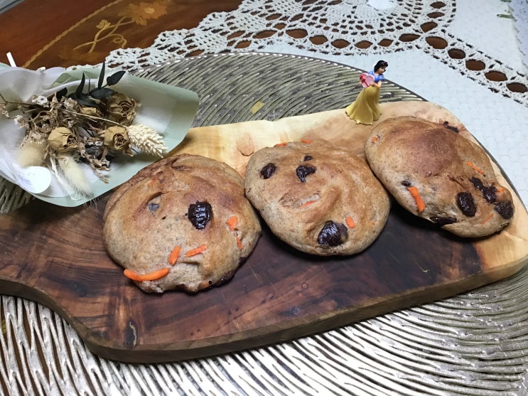 호밀빵 호밀 당근 초코볼 빵 만들기 호밀빵 호밀 당근 초코볼 빵 만들기