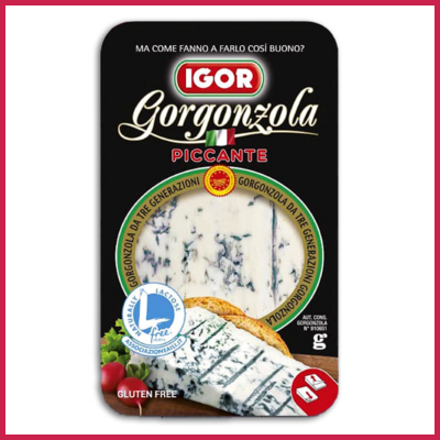 이태리산 이고르 고르곤졸라 피칸테 포션 치즈 150g x 10개 꿀가성비 정보 