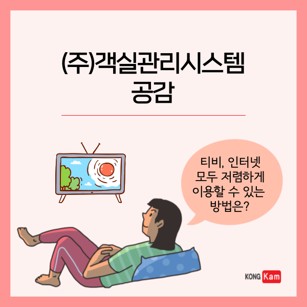  원룸 티비, 인터넷은 어디서 설치해야 저렴할까