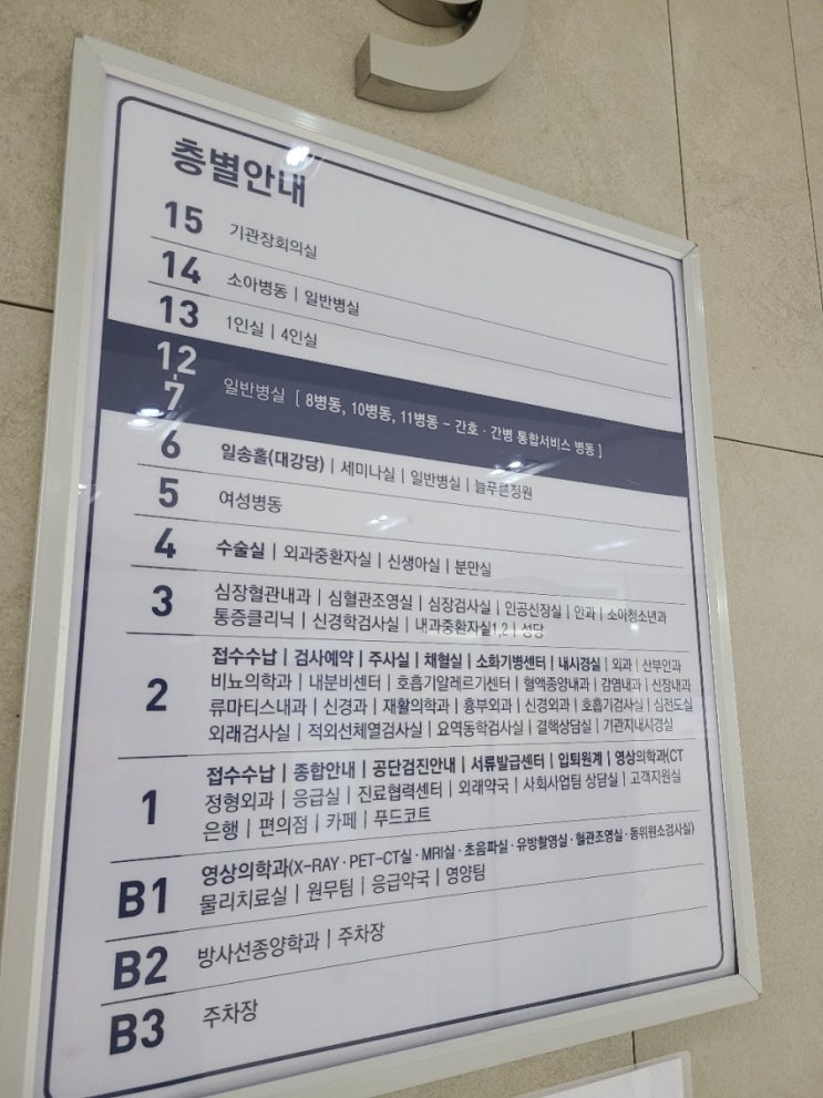  [강동성심병원] 간호병동과 일반병동 모두 입원해보고 느낀 차이점! (가격차이, 화장실, 간호조무사도움 등)