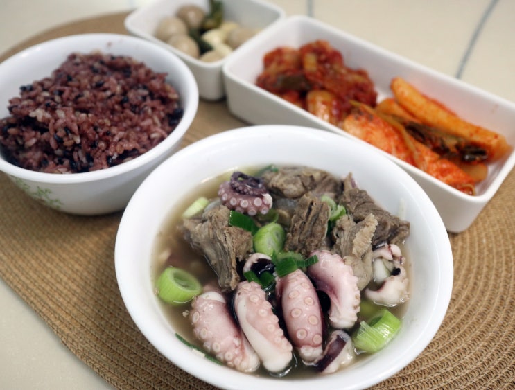  착한낙지 낙지갈비탕으로 낙지요리 간편하게 먹어요