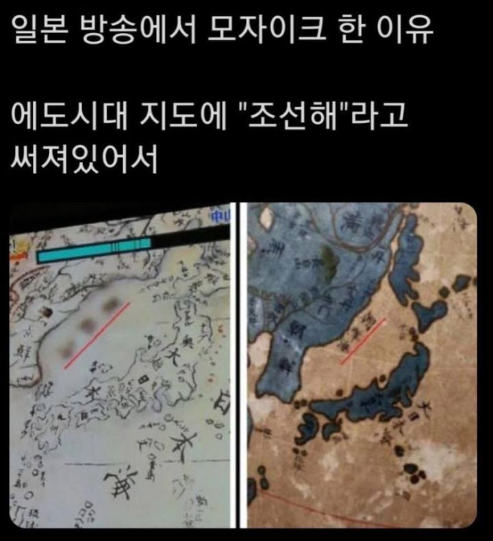  일본이 방송에서 모자이크를 한 이유