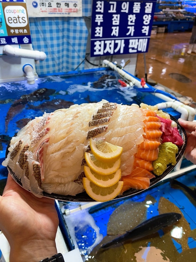 [배달의민족 맛집] 회 잔치 벌일 땐 노량진수산시장 전라도함평