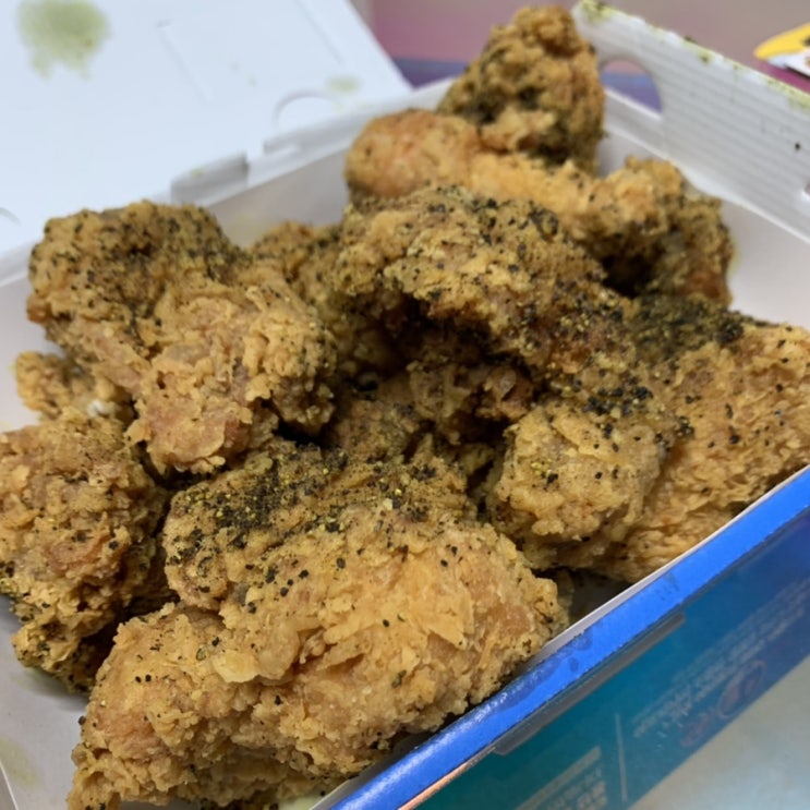  BBQ 비비큐치킨 메뉴 추천, 핫 황금올리브 블랙페퍼 알싸한 맛이 좋아(가격, 칼로리)