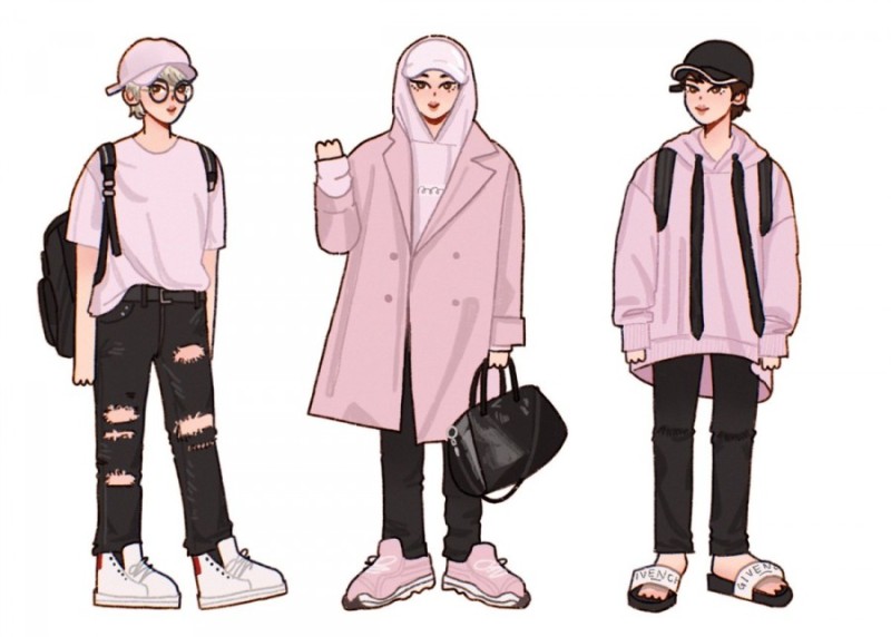casual jin outfits