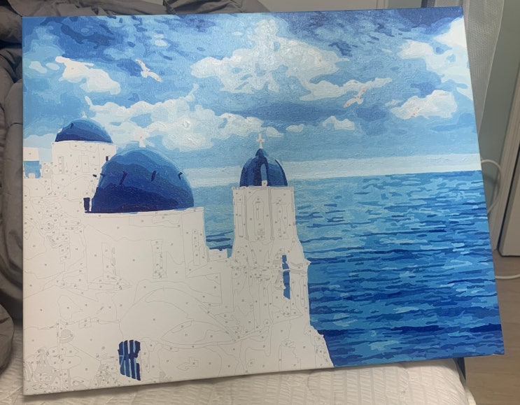  [아비람]액자형 명화그리기 유화 세트 DIY 물감 2배 그림 취미생활 후기