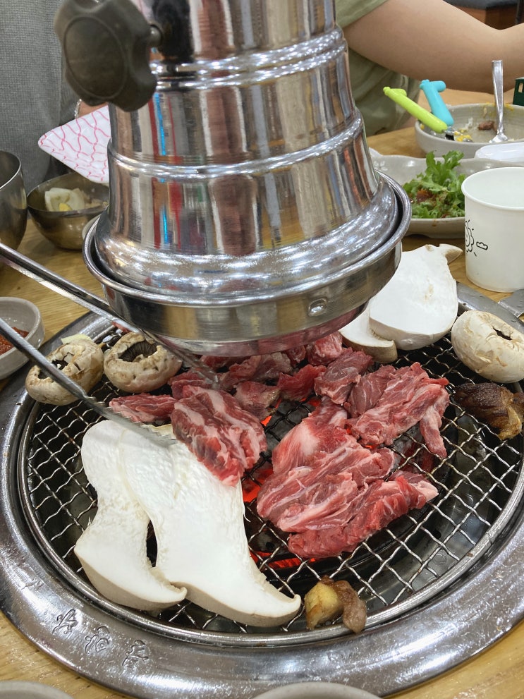  홍천 뚜레한우(뚜레 홍천점) - 세이지우드 홍천 근처 정육식당 한우 숯불 구이 맛집 아기랑 후기