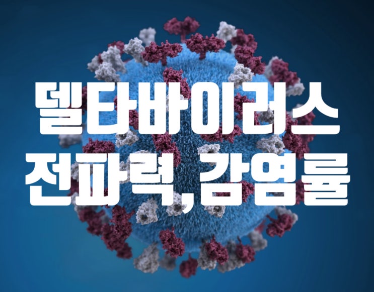  델타변이 전파력/감염율 예방하기 위해서는 어떻게해야할까