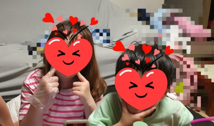  조카들과 함께 한 저녁 [훈제닭과 불날개]