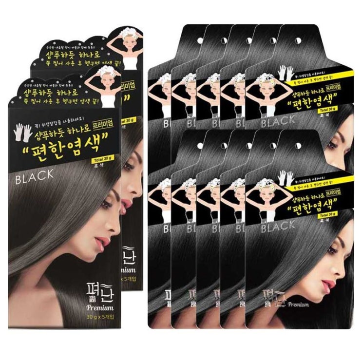  오늘자 펴난 샴푸하듯 하나로 프리미엄 편한염색 30g 헤어컬러! 꼭 사세요 정말