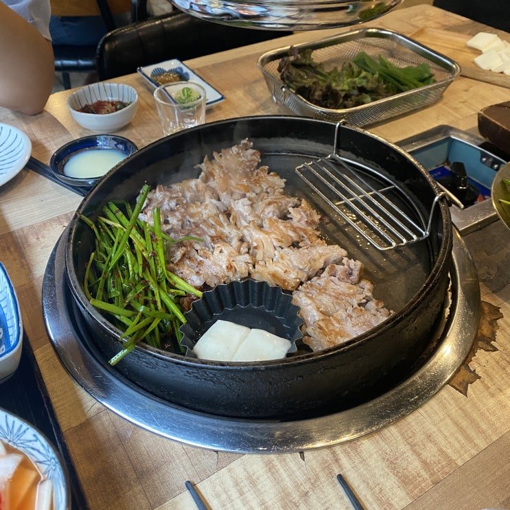 [대구맛집] 수성구 맛집 육즙 터지는 삼겹살 맛집 눈꽃을 나누다 본점 방문 후기!!