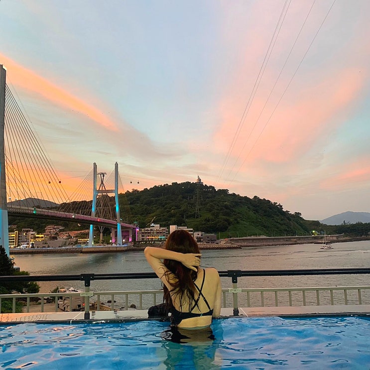  [여행/여수] 야경 맛집 여수 오션뷰 호텔 + 수영장 '여수 헤이븐호텔'