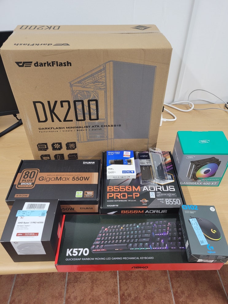  [100만원 미만 포토샵 추천] 6각형 CPU 라이젠 르누아르 R5 - 4650G