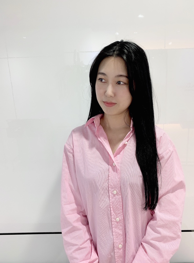  경대 미용실 바이화미주, 경성대 미용실에서 클리닉 했어요.