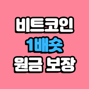  비트코인 1배숏 전략 원금보장 가능