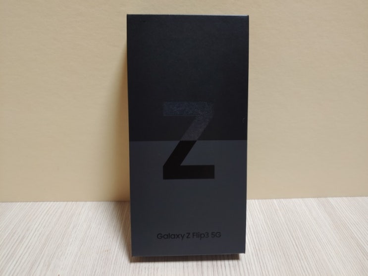  Galaxy Z Flip3 5G Phantom Black 개봉기