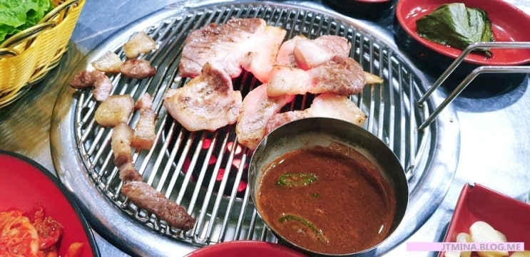  제주 함덕 맛집] 흑돼지 무한리필 흑백돈 나만 알고싶은데 나만 알면 망할까봐 쓰는 글