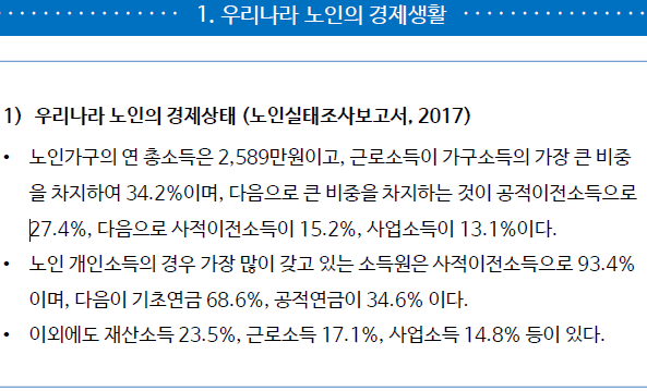  소득보장정책