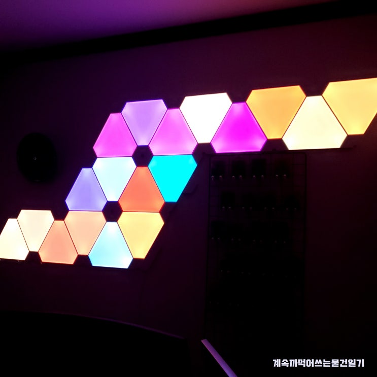  나노리프 스마트  LED 인테리어 조명 + 리듬키트