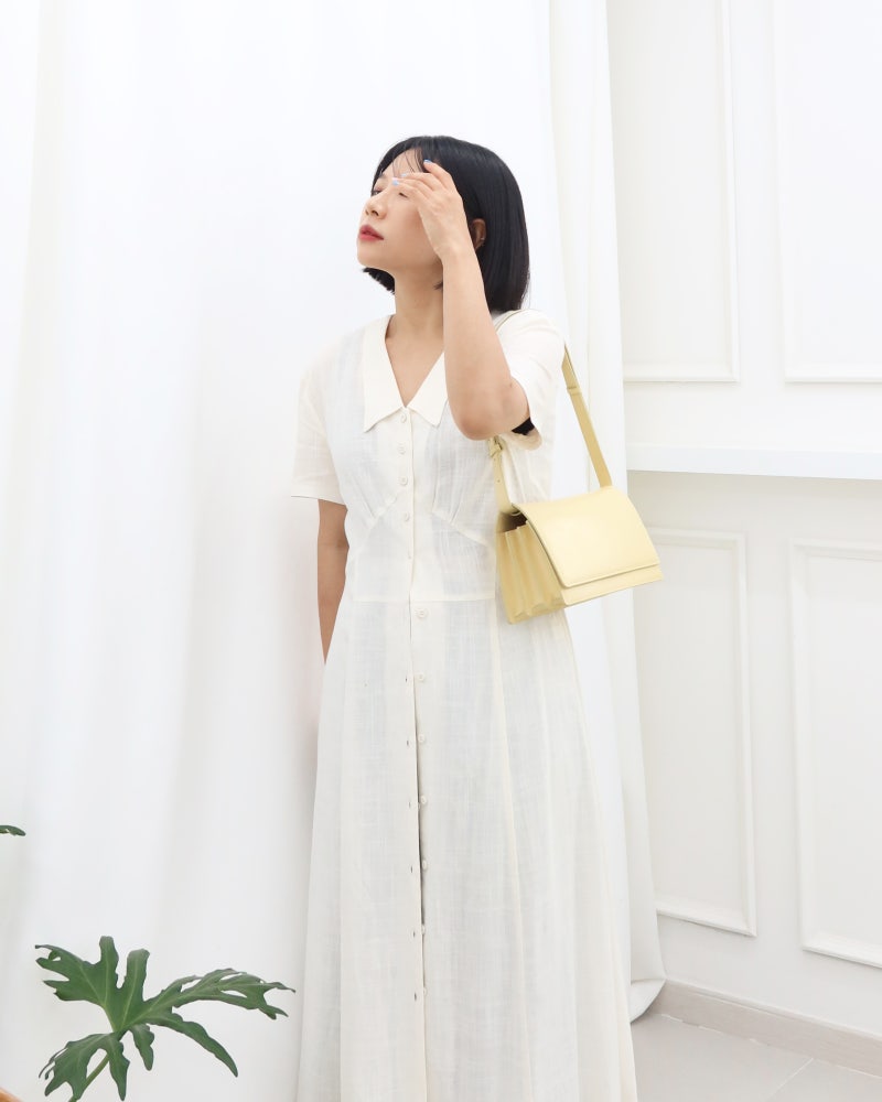 디자이너 가방 브랜드 '폴뉴아' 트라이백 커스터드, 20대 여자 데일리 핸드백으로 추천해요 : 네이버 블로그, image size:800x1000