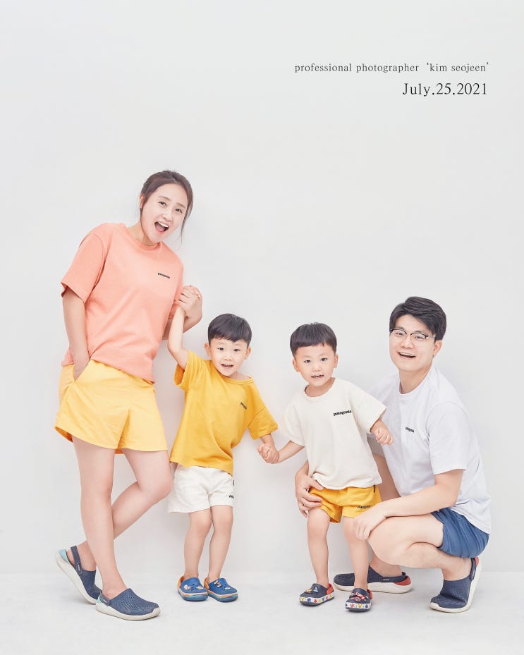  울산 사진관 가족사진 편하게 찍어요 김서진스튜디오