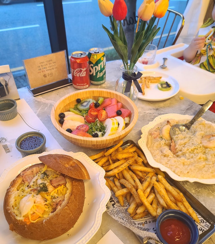  광주 수완지구 맛집 주다_ 고급스런 분위기의 양식 레스토랑