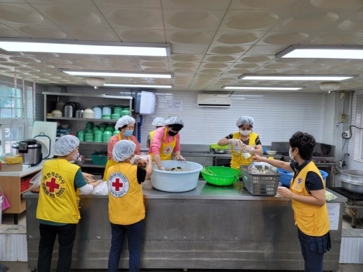  선단사랑봉사회 반찬봉사 실시