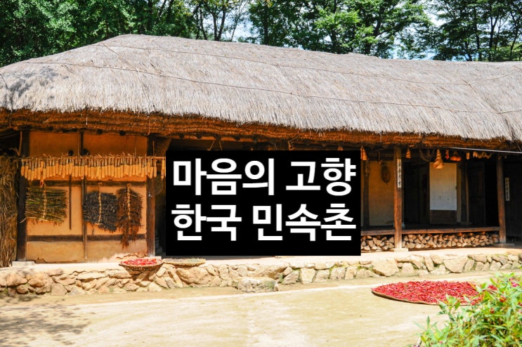 가을의 길목에서 만난  한국 민속촌