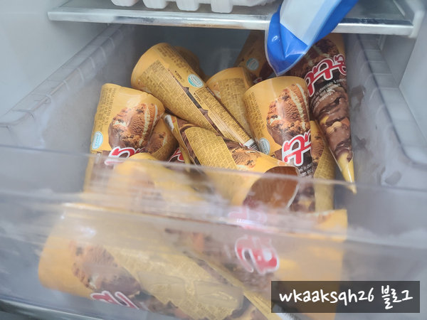  [구구콘 한 박스] 역시 아이스크림은 쟁여놔야 제맛