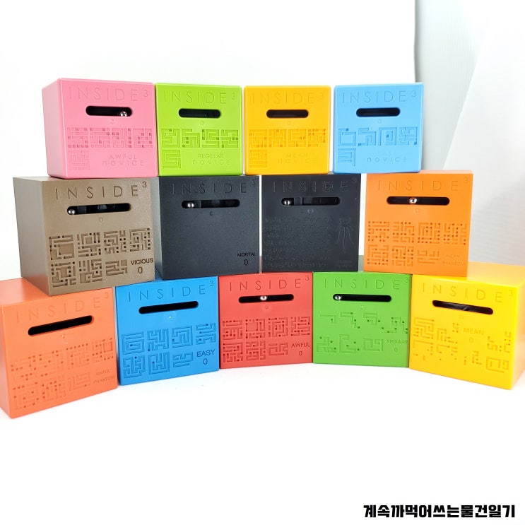  인사이드 3 큐브 미로퍼즐 모든세트