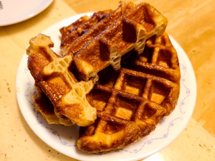  코스트코크로플 맛있게 먹으면 0칼로리