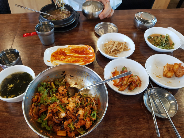  종로 인사동 육미 쭈꾸미 맛집 : 야들야들 매콤한 쭈꾸미 덮밥!