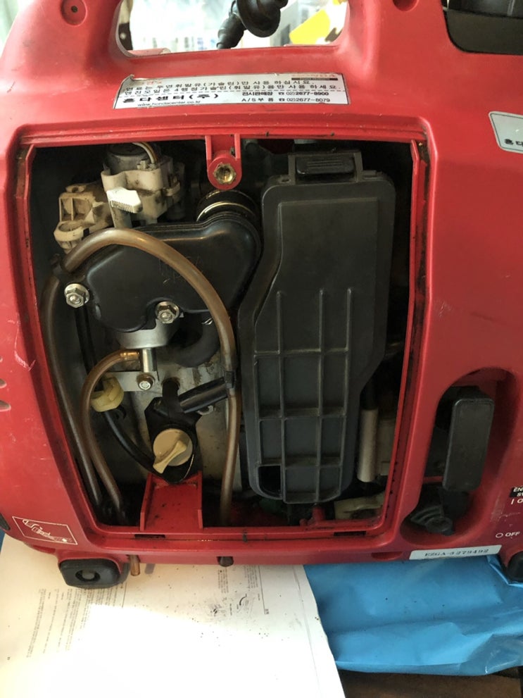  남편의 도전 2화: 장인어른께서 발전기를 주셨습니다. - Honda EU 10i INVERTER 발전기 유지 보수 및 수리기 2탄.