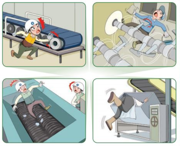 현장에서 발생하는 재해의 종류 (전도, 충돌, 끼임, 추락) : 네이버 블로그