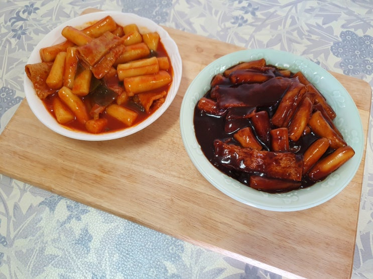 왕이모네떡볶이 떡볶이 밀키트 추천 매콤달콤&짜장 후기