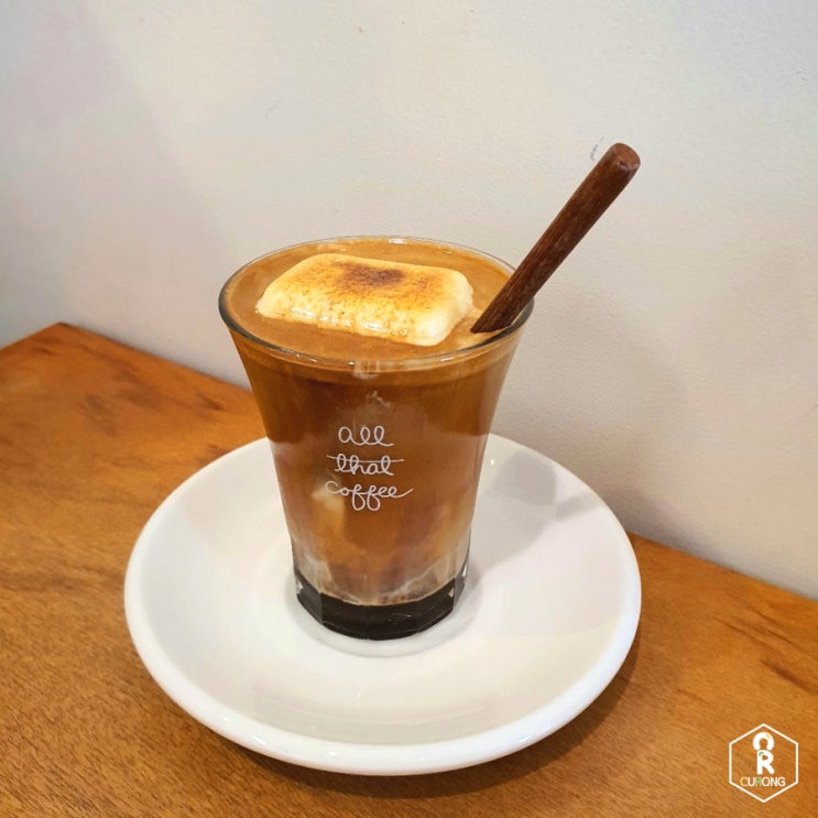 일산 라페스타 카페 :: '올댓커피' 아이스크림과 커피의 조화 바닐라 플랫
