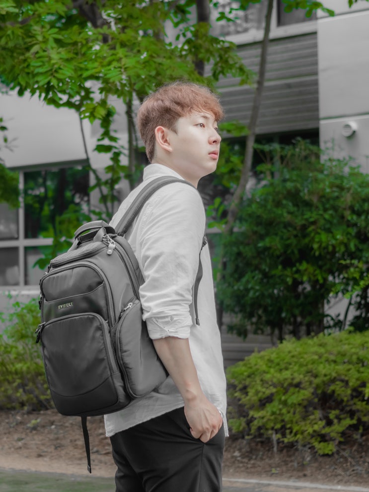  혁신적인 30대 남자 직장인 백팩, 에버키 14인치 노트북 가방 스위트 EKP128