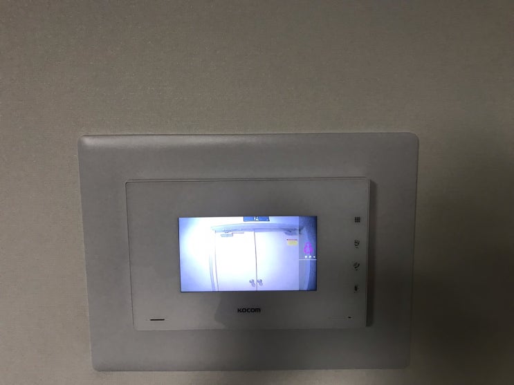  군포 성원아파트 코콤 인터폰 K6B VP-70C 설치 후기
