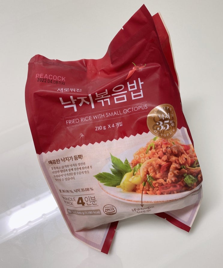 내돈내산 피코크 낙지볶음밥/이마트에브리데이클래식치즈스틱 후기