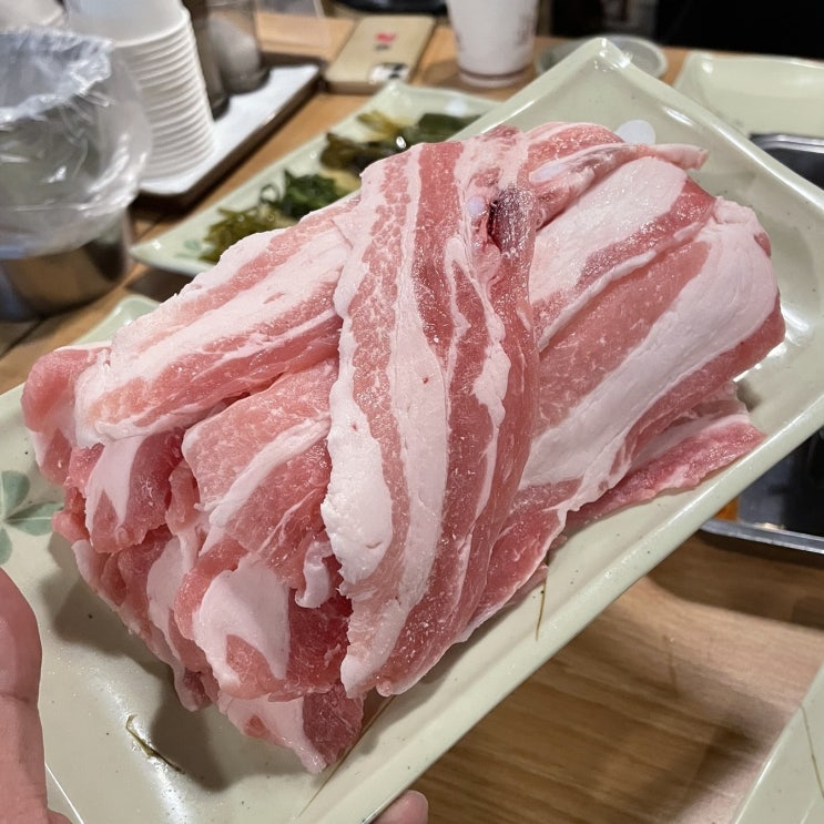  교대역고기집 도드람한돈정육식당 생대패삼겹살 회식 추천!