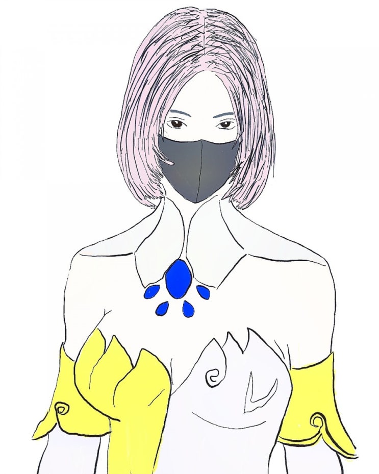  그림 그린거 두장