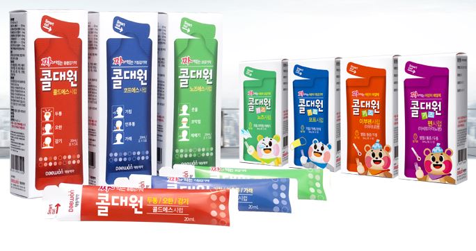  콜대원 - 짜먹는 타입의 간편한 감기약