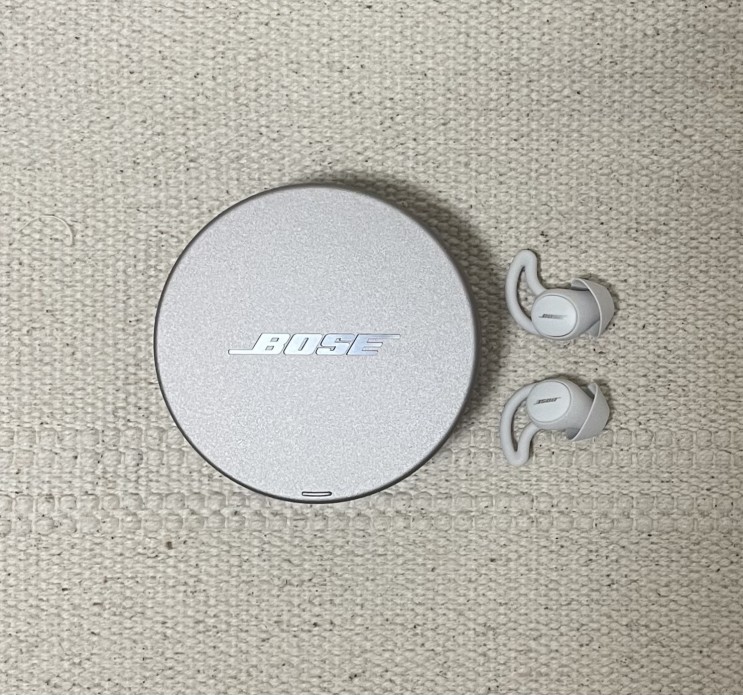 보스(Bose) 슬립버드 2 : 숙면에 도움을 주는 수면용 웨어러블 / 이어플러그 대용 수면유도 이어폰 / 불면증 일주일 실사용 후기 / 남친돈남친산