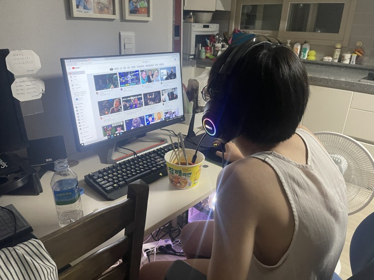  중학교 2학년 개학, 정신을 못차리는 방학 휴유증 롤