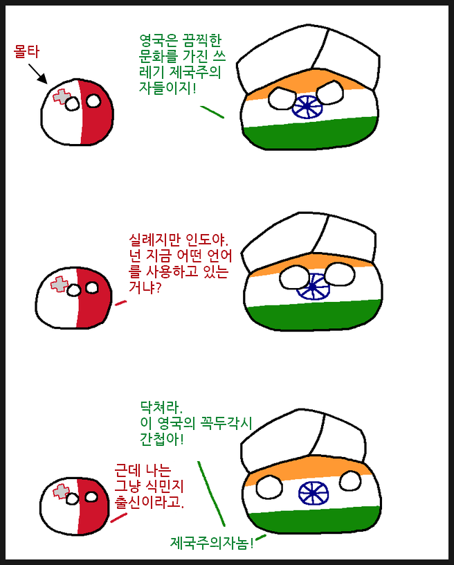  [폴란드볼] 인도의 영국 혐오증