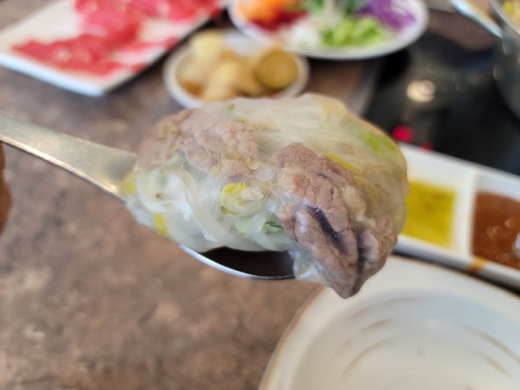  대구 서재 샤브샤브와 월남쌈이 맛있는곳 샤브향 서재점!!