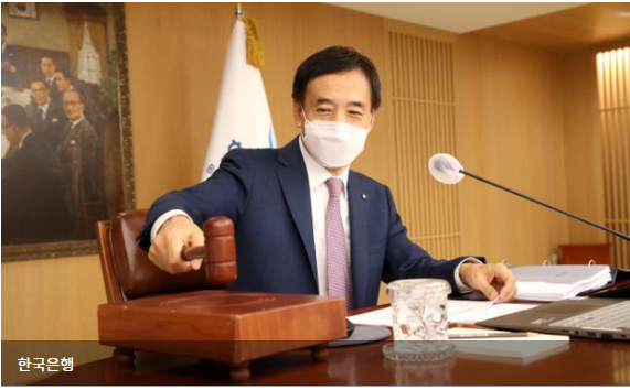  한은, 기준금리 0.5%→0.75% 2년 9개월 만에 ‘금리 인상’