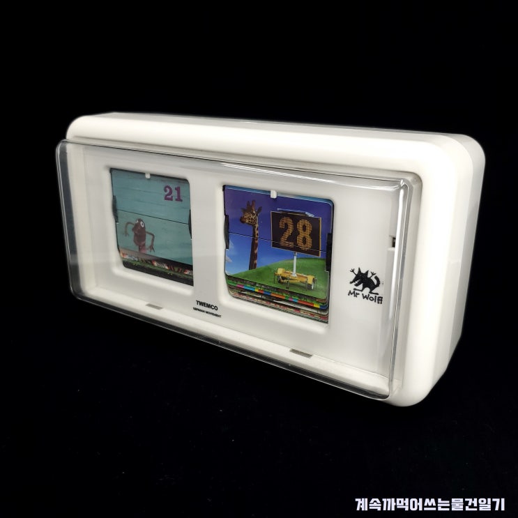  Twemco Mr.wolf Flip Clock Model #1 / 트웸코 미스터울프 플립 시계